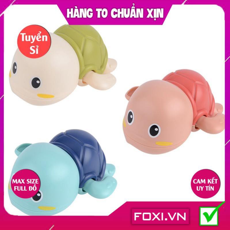 [FREESHIP HÀNG ĐẸP] Rùa bơi trong nước ngộ nghĩnh cho bé-Đồ chơi nhà tắm Foxi-Có dây cót-Nhiều màu- Đáng yêu