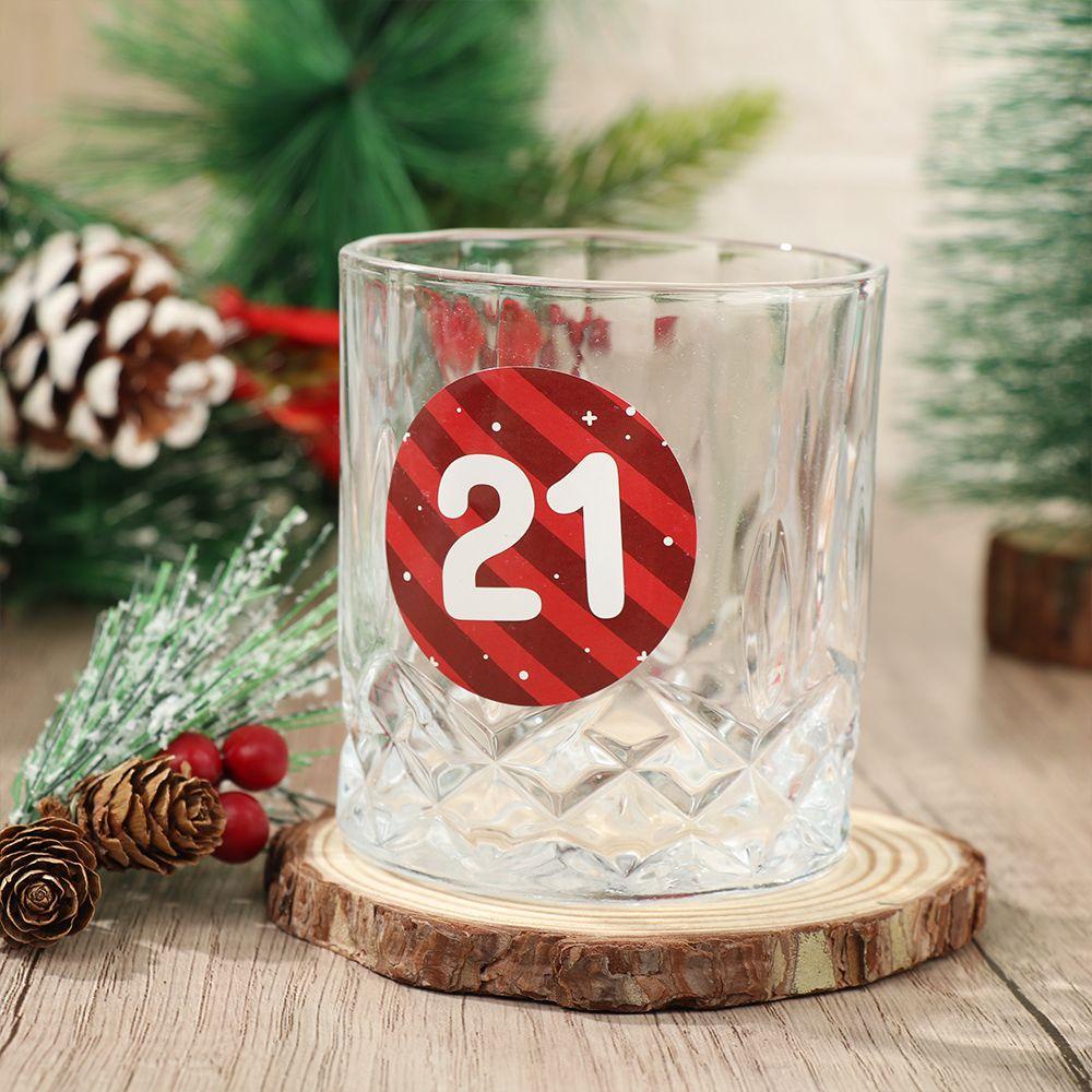 Set 5 Tờ Miếng Dán Niêm Phong Trang Trí Quà Giáng Sinh Đa Năng