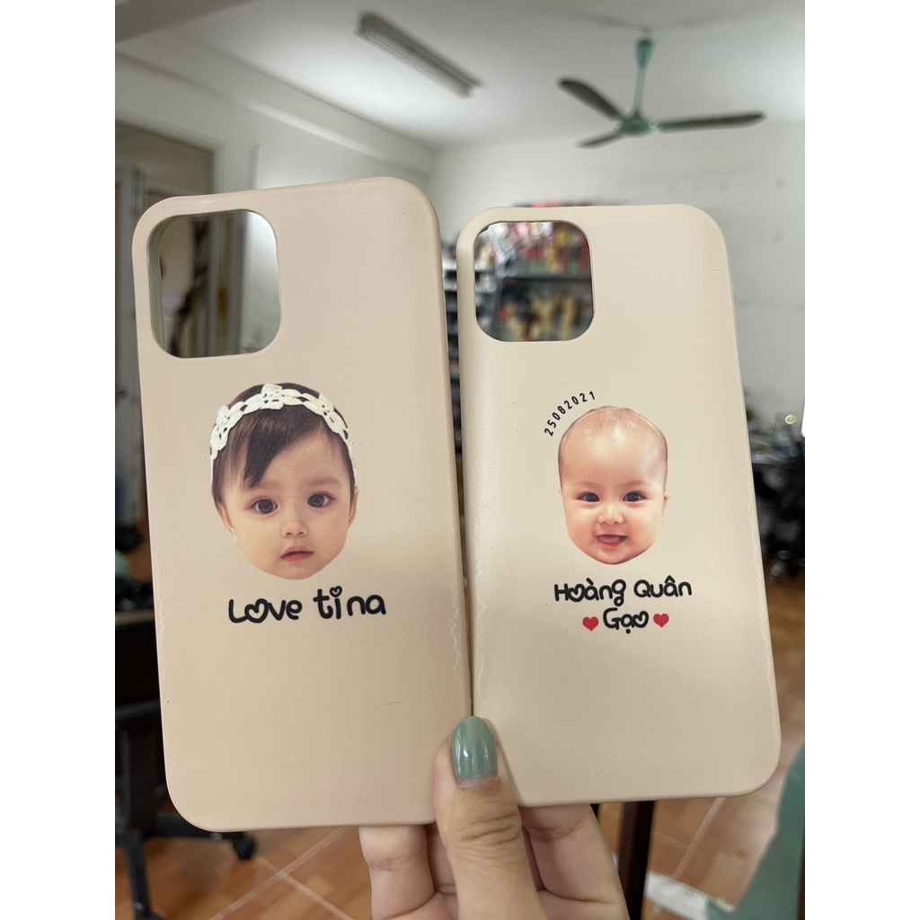 Ốp ipho.ne in theo yêu cầu- Mẫu chibi cute cho bé