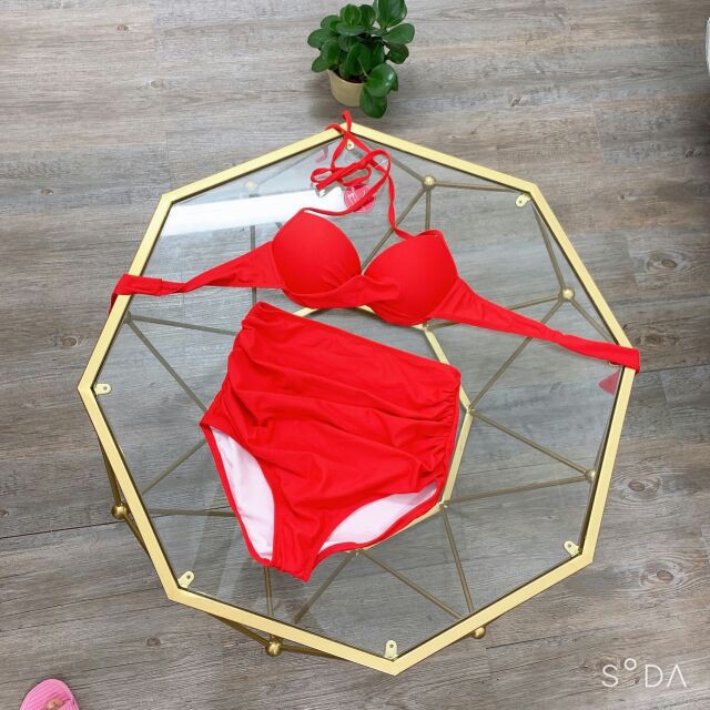 Bikini cạp cao quần nhún SIÊU GEN BỤNG-Ảnh thật 100%, giá rẻ