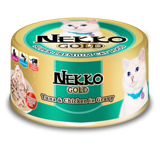 Pate lon Nekko Gold cho mèo 85g