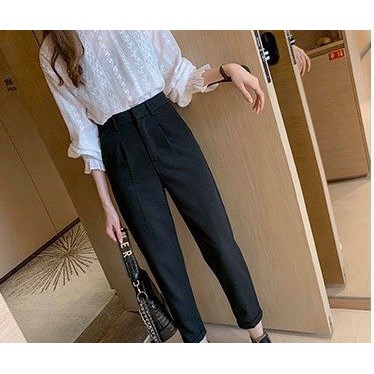 {GIÁ BUÔN SỈ} QUẦN BAGGY CÔNG SỞ GẤU GẬP CHẤT ĐẸP (B327) | BigBuy360 - bigbuy360.vn