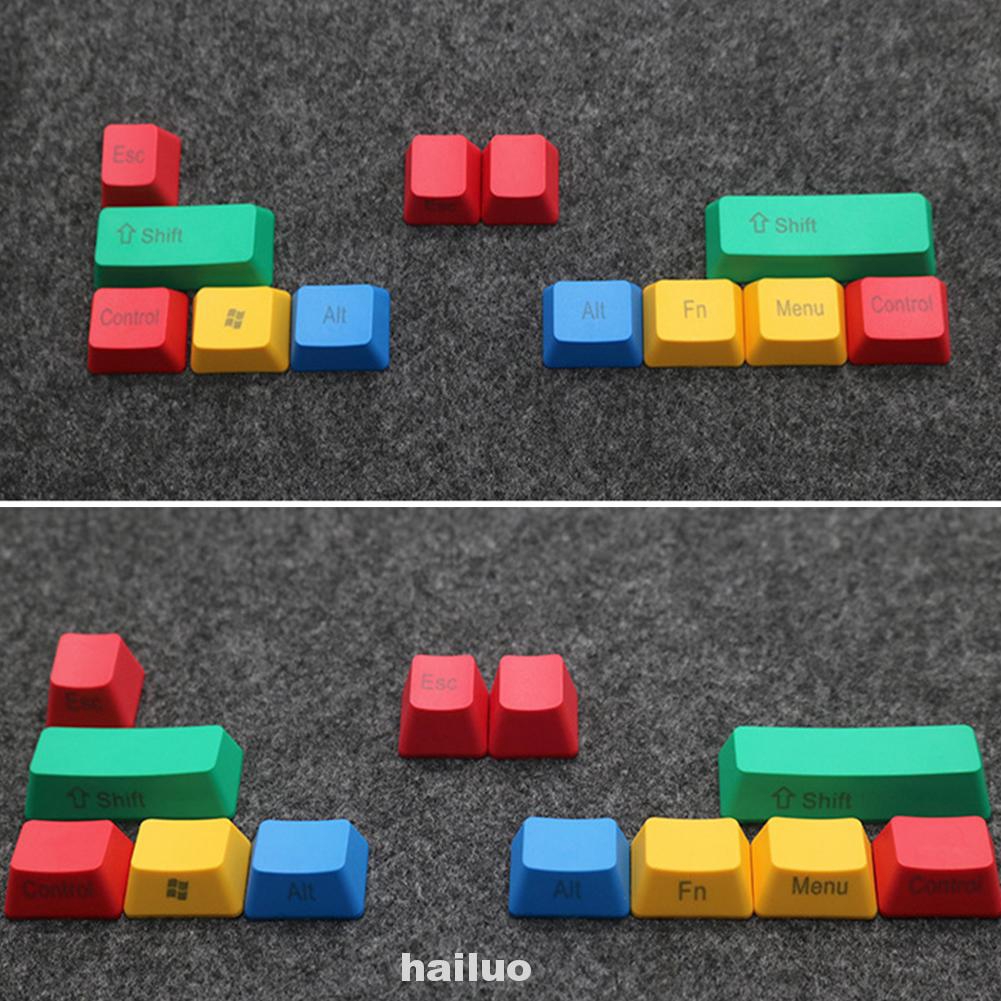 Set 10 nút bấm keycap BPT màu RGBY độc đáo cho bàn phím