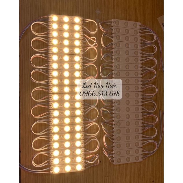 Siêu giảm giá 5000 Led hắt 3 bóng 2835 kích thước 6011, 6113 màu trắng (6000k), trắng ấm (3000K)