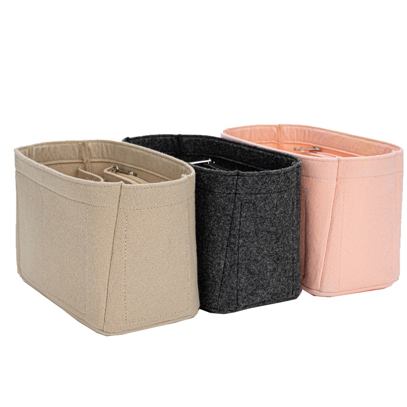 Túi chèn cho túi xách LV EVERTONER Marshmallow Hobo vải nỉ có khóa kéo sức chứa lớn đựng mỹ phẩm tiện lợi