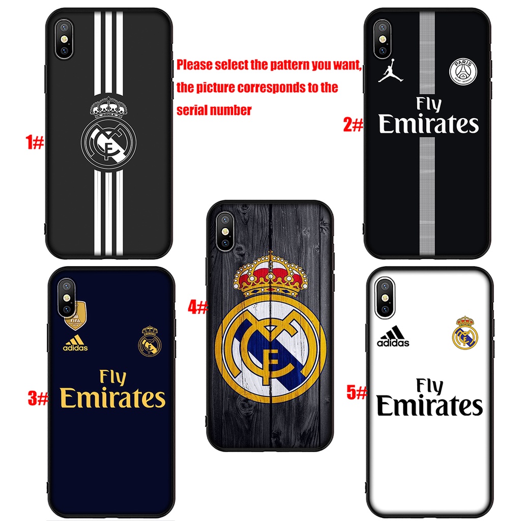 Ốp Điện Thoại Mềm Hình Logo Real Madrid Jersey Cho Xiaomi Mi A3 Lite Pro Cc9 Cc9E Max 3 Poco X3 Nfc F2 Pro F3 M3