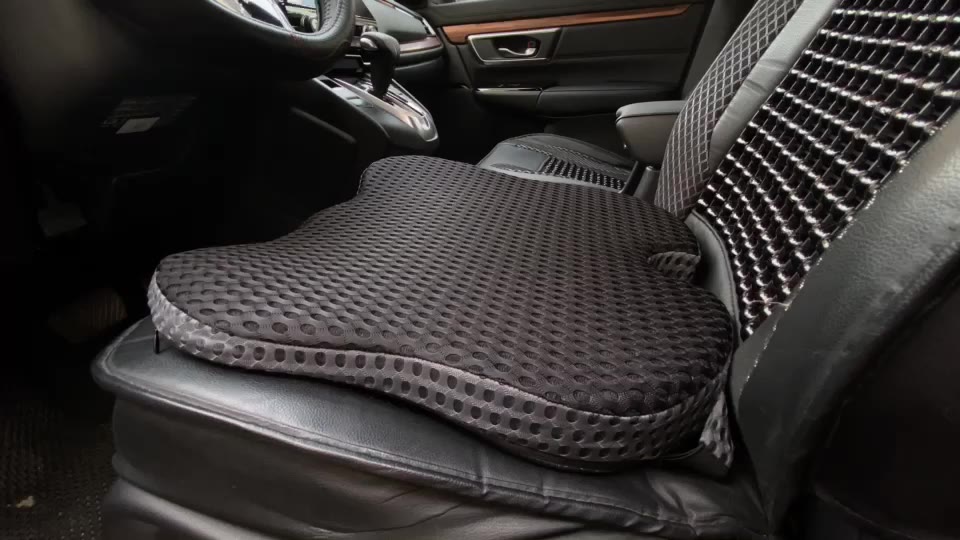 Đệm lót ghế ô tô, xe hơi Ema - Chống đau lưng, đau xương cụt, đau trĩ cho dân lái xe | BigBuy360 - bigbuy360.vn