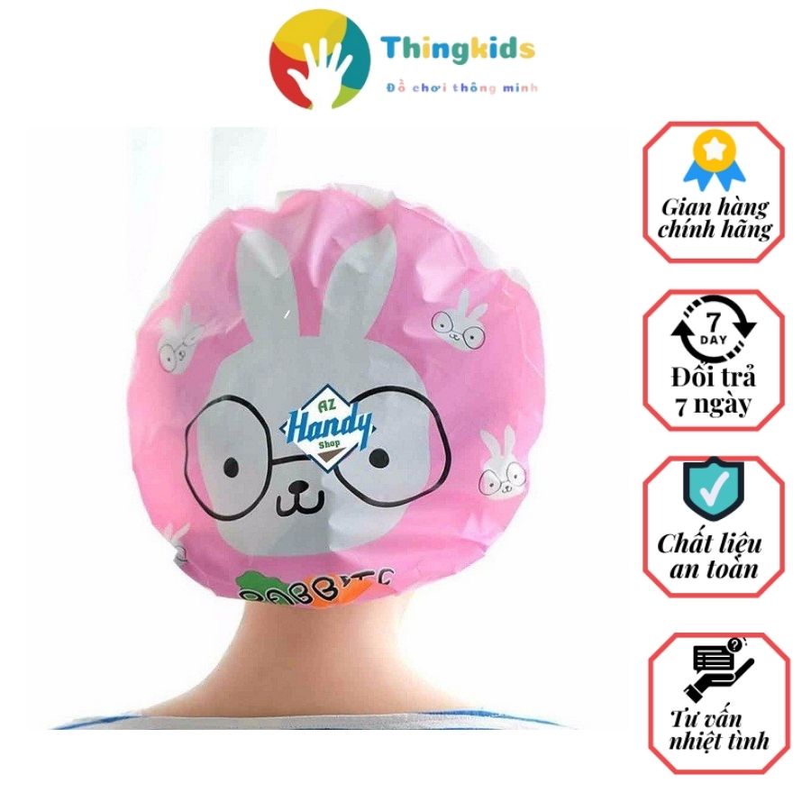 Mũ gội đầu mũ tắm siêu tiện lợi cho các mẹ và bé - Thingkids
