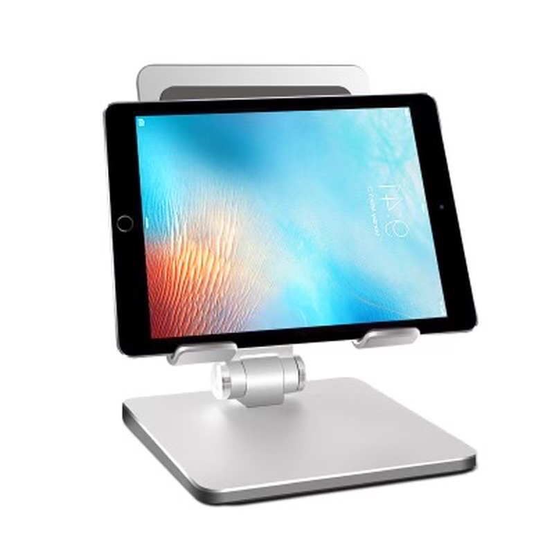 Kệ điện thoại, Ipad và thanh đỡ Laptop - có trượt, silicon đa điểm chống xước, hợp kim nhôm cao cấp