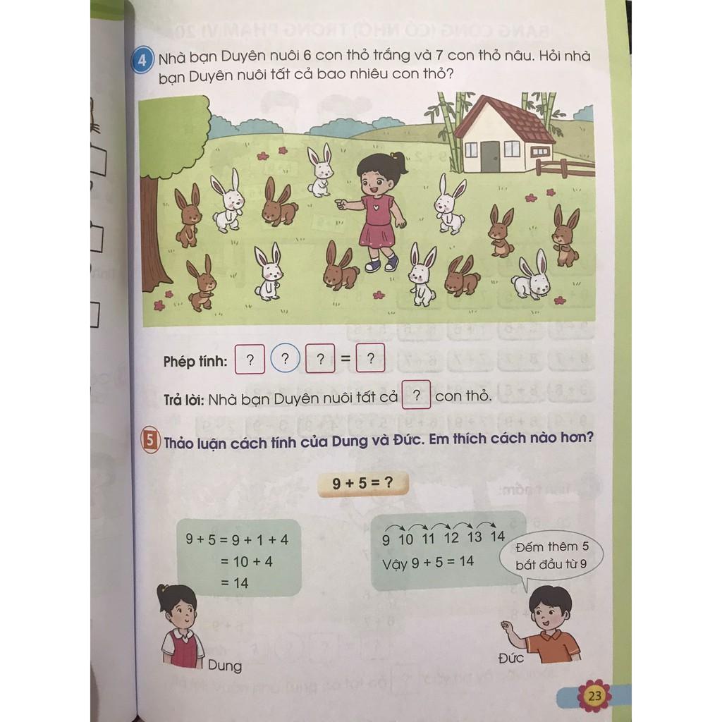 Sách - Toán lớp 2 tập 1 ( Cánh diều ) + Bán kèm 1 cuốn bé tô màu 15k