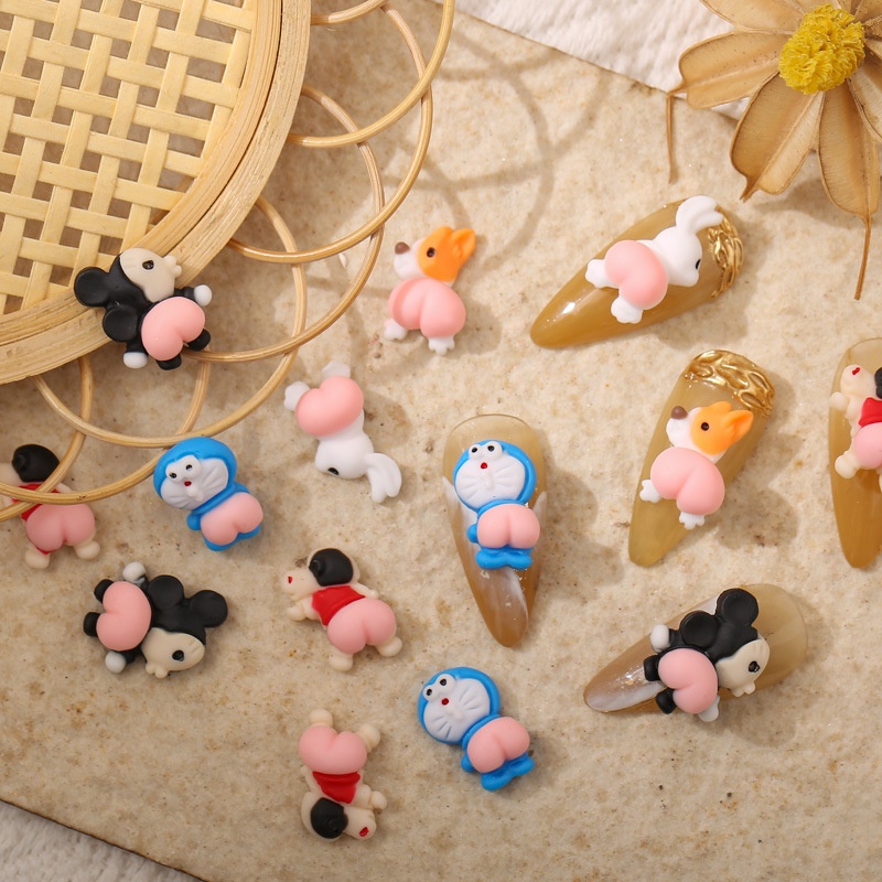 Charm Hoạt Hình Mông Quả Đào Đáng Yêu HÀN QUỐC