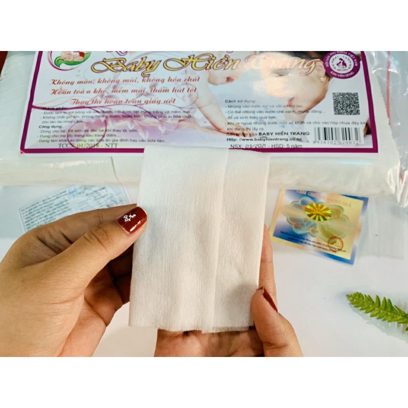 Combo 10 gói khăn giấy đa năng baby Hiền Trang loại 200g