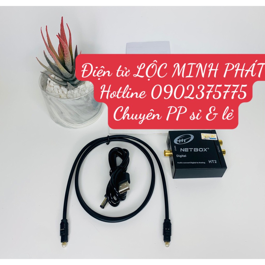 Bộ chuyển tín hiệu âm thanh optical ht2 ( netbox )