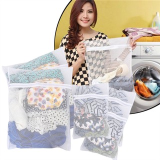 Combo 10 túi lưới đựng đồ giặt 50 x 60 dùng cho máy giặt tiện dụng