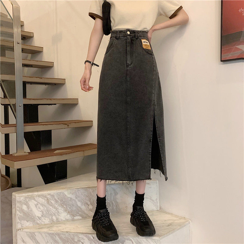 Chân Váy Jean Dài Xẻ Tà Độc Đáo Thời Trang Cho Nữ | BigBuy360 - bigbuy360.vn