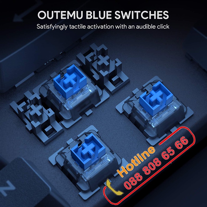 Switch Blue cho phím cơ - Outemu Blue Switch