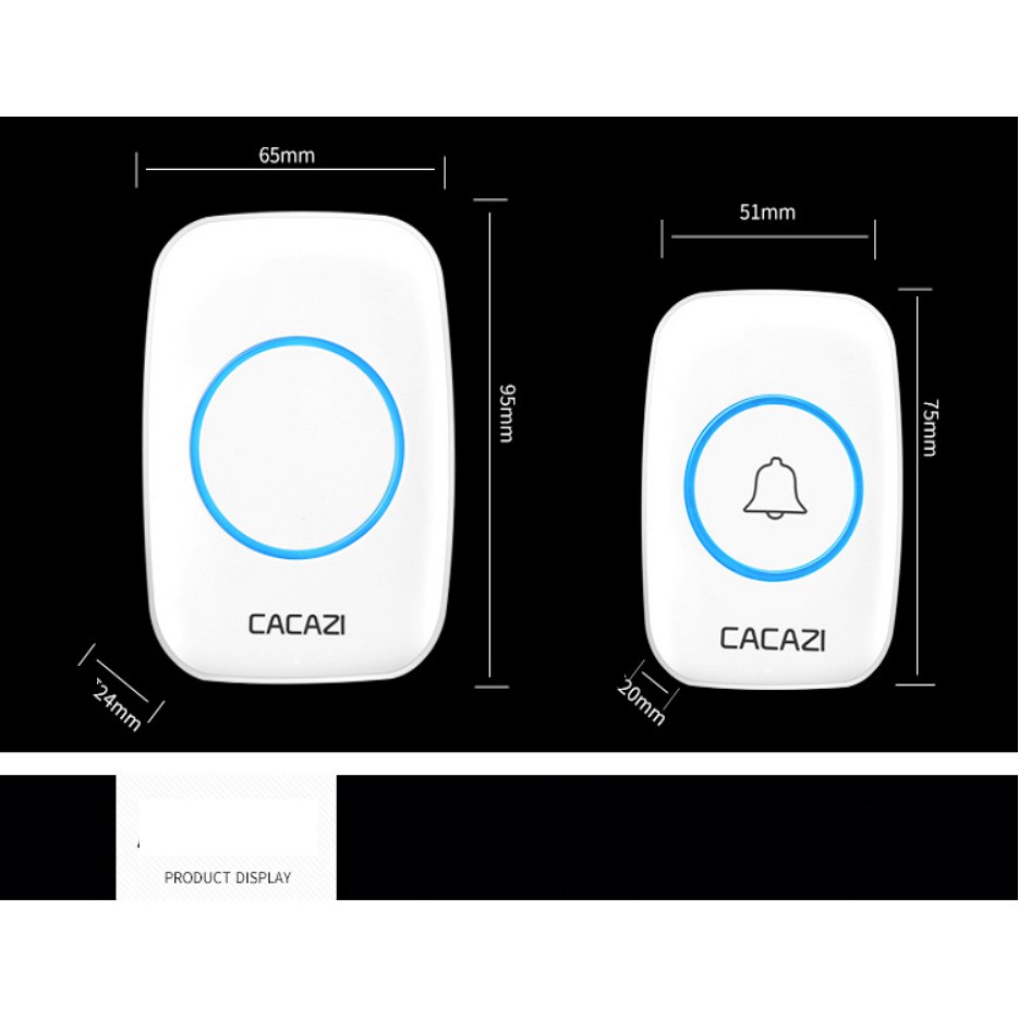 Chuông cửa không dây CACAZI A1