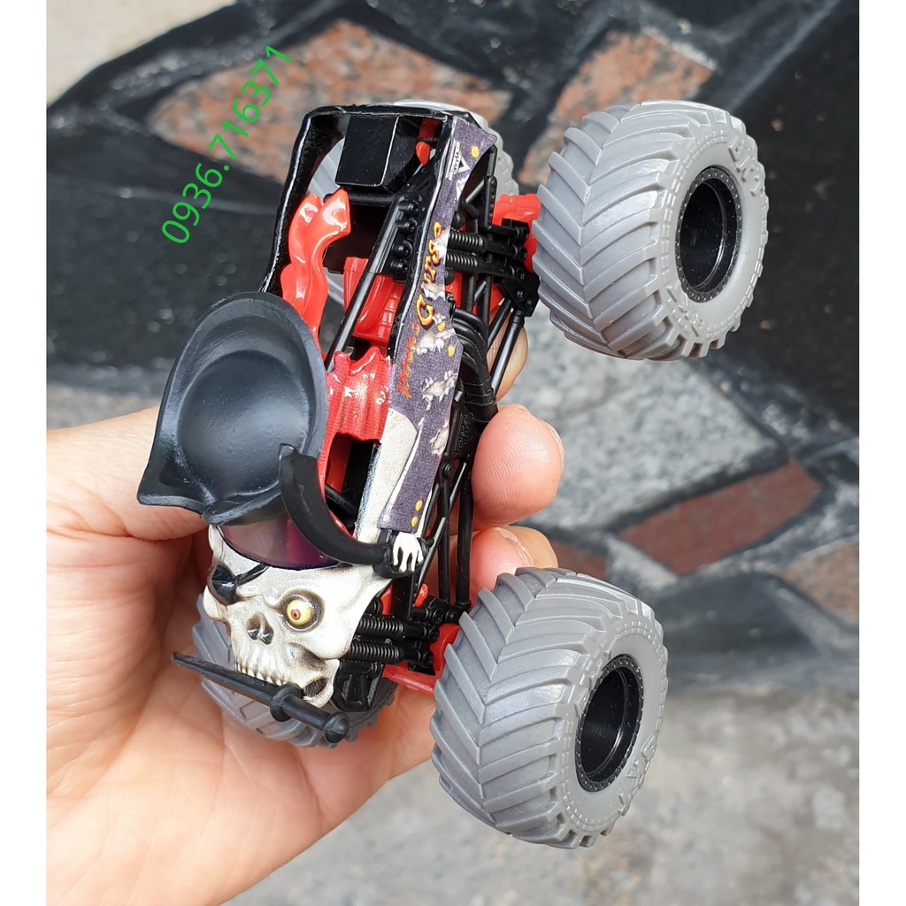 Mô hình xe tải quái vật Monster Jam Zoombie MJ28 hàng Spin Master Canada