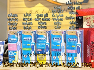 Bàn chải điện Oral B Úc