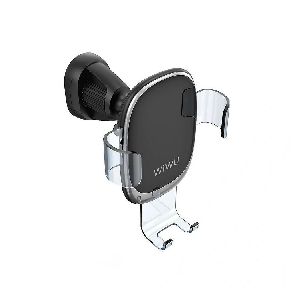 Giá đỡ điện thoại WIWU CH010 Car Mount cho điện thoại trên ô tô thiết kế móc đuôi nâng cấp hỗ trợ vững chắc
