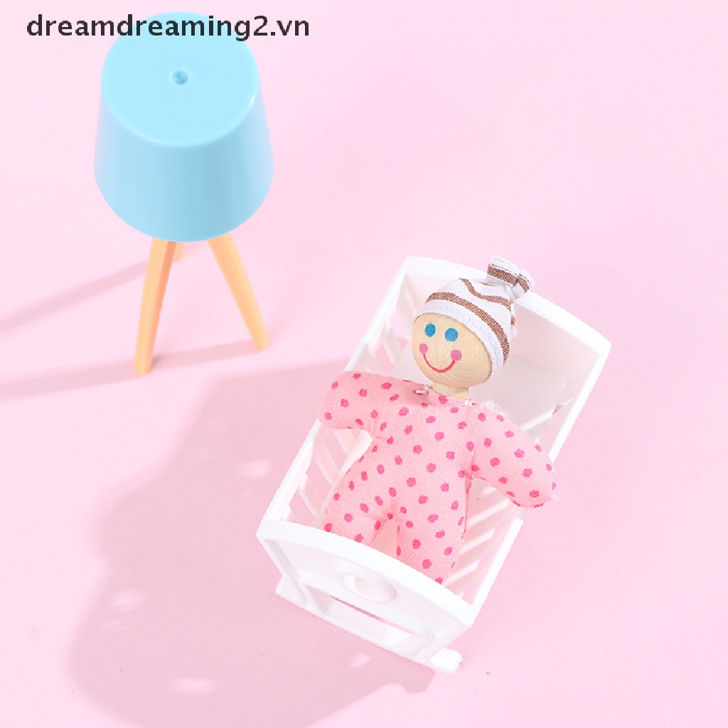 Mô Hình Đèn TV Thu Nhỏ 2vn Dùng Để Trang Trí Búp Bê