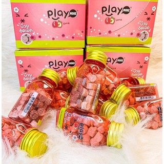 (Hộp 6 hũ 22g ) KẸO PLAYMORE THÁI LAN ĐỦ 7 vị date mới