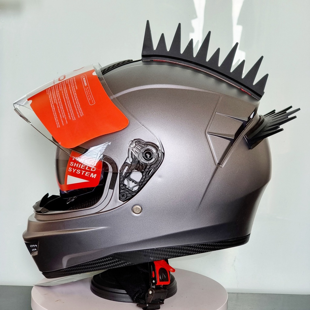 Mũ bảo hiểm có cằm GRO HELMET ST26 2 kính dành cho nam, size 55-58cm