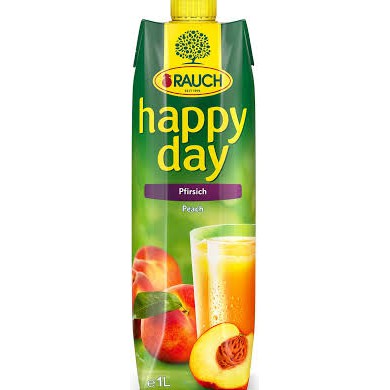 Nước ép HappyDay Đào / Ổi / Dâu Tây 1 lít, Rauch Áo