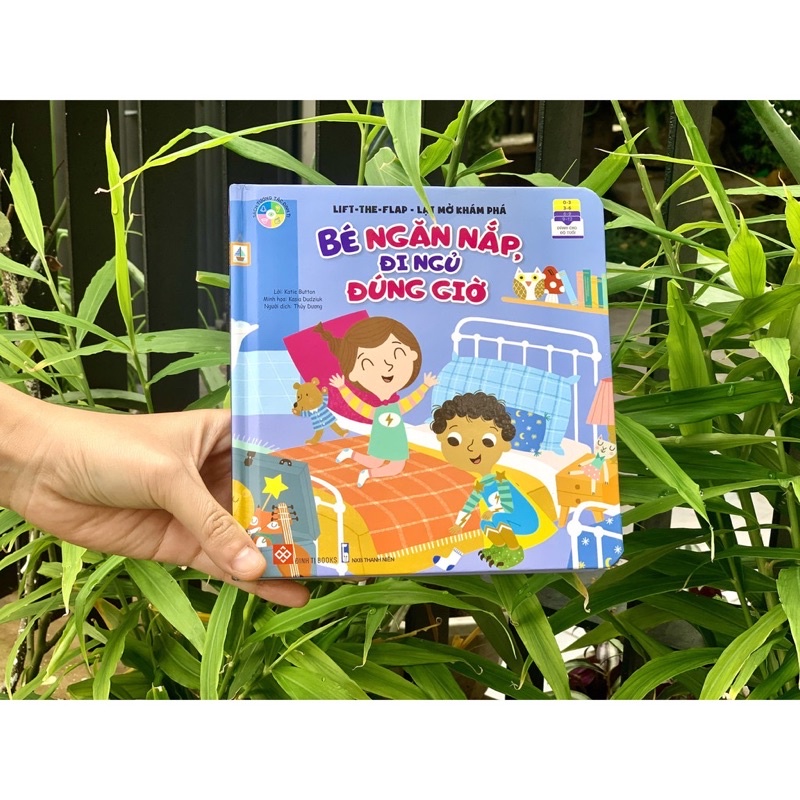 Sách-Lift-the-flap - Lật mở khám phá-Bé ngăn nắp, đi ngủ đúng giờ