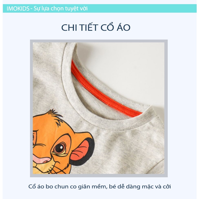 Áo bé trai Malwee 10-26kg áo thun trẻ em cộc tay in hình ngộ nghĩnh chất thun cotton cao cấp hàng xuất Âu Mỹ