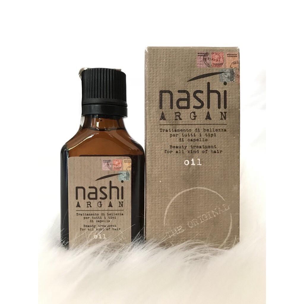 Tinh dầu phục hồi dưỡng bóng mềm tóc Nashi Argan Oil 30ml