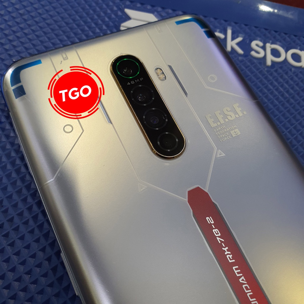 Miếng dán PPF mặt lưng Oppo Reno ACE Gundam full viền