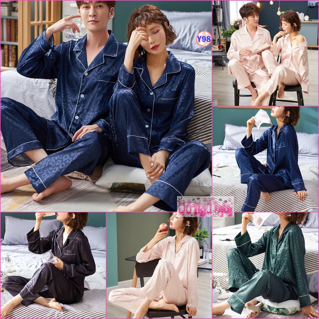 Pijama Lụa Dài Tay Cao Cấp Y98