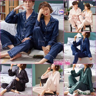 Pijama Lụa Dài Tay Cao Cấp Y98