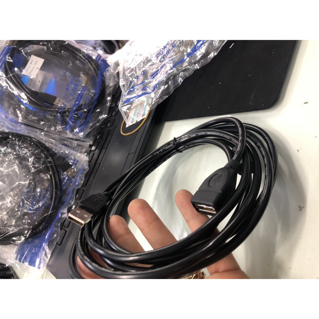 Dây cáp USB nối dài 1M5/ 3M/ 5M - Hàng Chất Lượng - Full box