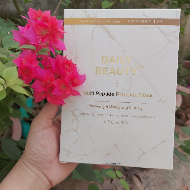 MẶT NẠ PHỤC HỒI DƯỠNG TRẮNG CHỐNG LÃO HÓA DA NHAU THAI CỪU