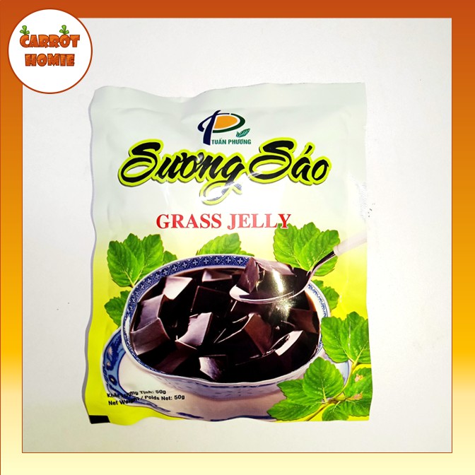 Bột sương sáo đen 50g mẫu mới