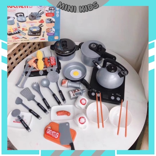 Bộ Đồ Chơi Nấu Ăn Dành Cho Bé Từ 2 Đến 8 Tuồi