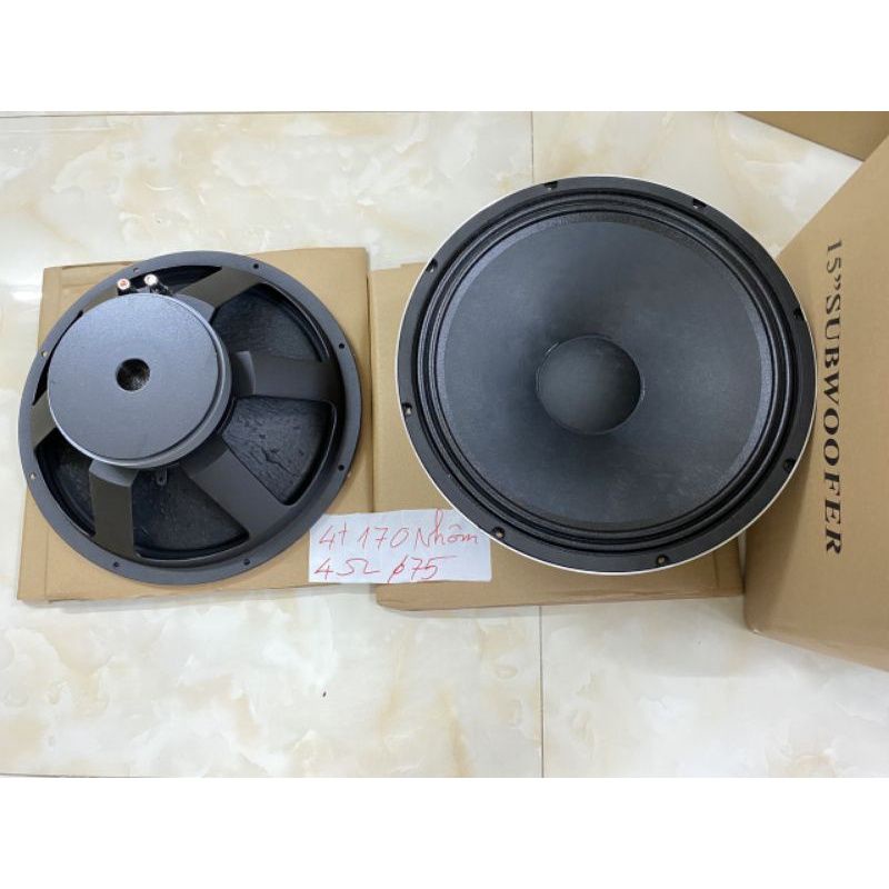 1 Bass 40 Loa Kéo 4 Tấc Coil 65 Từ 170 Sườn Nhôm Đúc Màn Phẳng Bản Đặc Biệt Lực Nhất - Linh Kiện Lắp Ráp Hát Karaoke