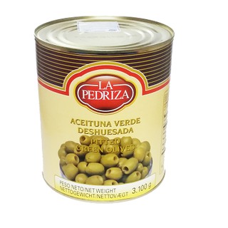 [Sale] 1 hộp quả ô liu Xanh muối tách hạt La Pedriza ( Hộp 3100g - Mẫu mới - Nhập khẩu Tây Ban Nha )