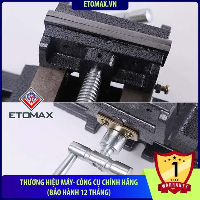 Bàn trượt hai chiều tịnh tiến kết hợp ê tô khoan bàn 3 tầng, Hàng cao cấp, Gang thép nguyên khối.