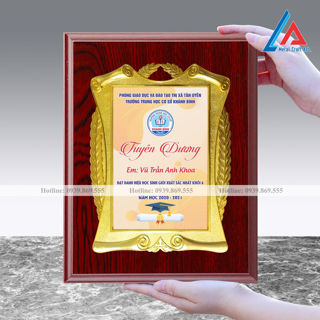 Bằng Khen, Bảng Chứng Nhận, Bảng Vinh Danh