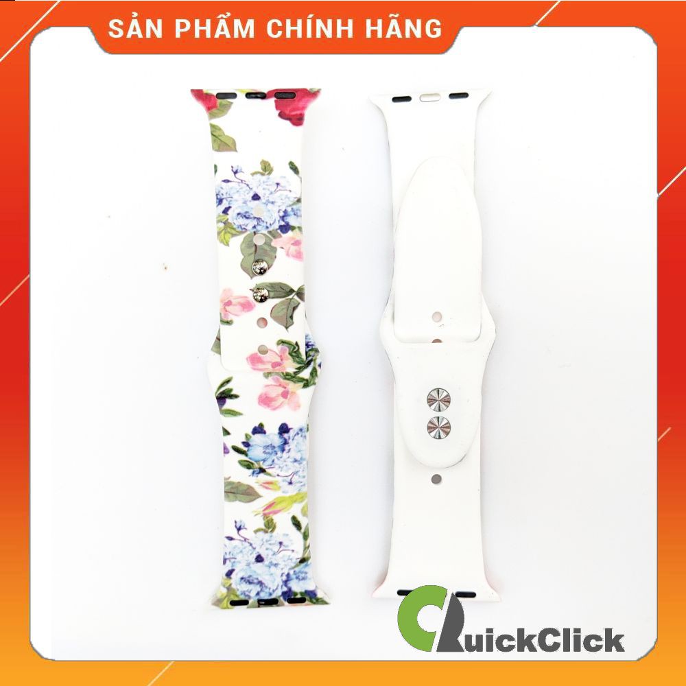 [MẪU 41-46]DÂY ĐEO APPLE WATCH SILICON THỜI TRANG CHO NỮ SIZE 38/40 MM S1/S2/S3/S4/S5