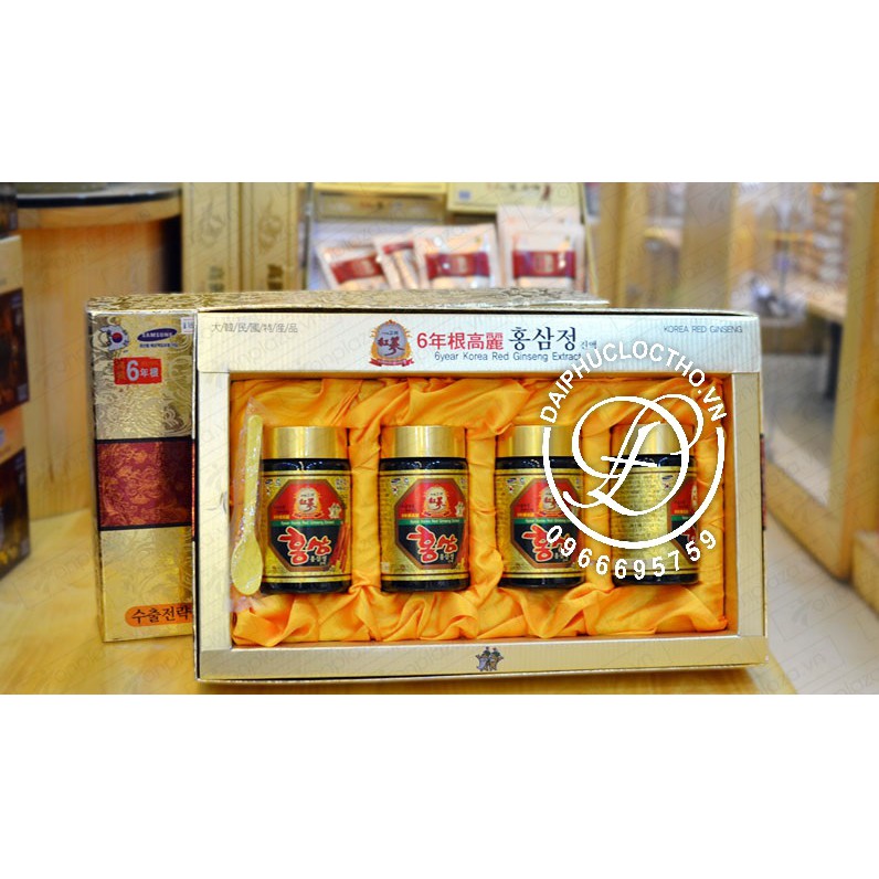 Cao hồng sâm hàn quốc 250g x 4 lọ | BigBuy360 - bigbuy360.vn