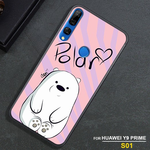 ỐP LƯNG HUAWEI Y9 2019 - HUAWEI Y9 PRIME - VIVO Y91 - VIVO Y95 IN HÌNH GẤU CUTE - SIÊU BỀN -GIÁ RẺ