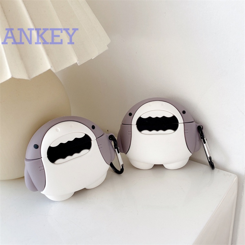 Case for Beats Studio Buds Vỏ silicon mềm chống thăm nước có dây móc treo bảo vệ cho