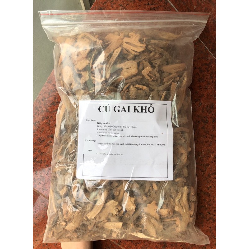 1 Kg củ gai khô dưỡng thai an thai rất tốt GT041