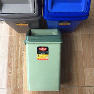 Thùng đựng rác có nắp lật T.L.T Plastic