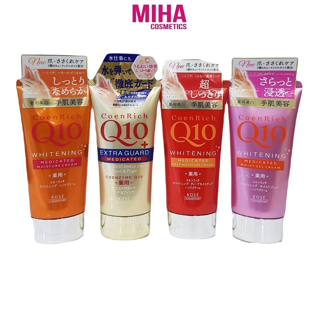 Kem Dưỡng Da Tay Chân Q10 Kose 80ml Nhật Bản