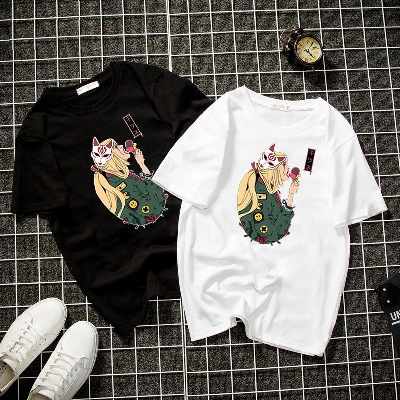 Áo thun nam tay lỡ form rộng họa tiết hoạt hình cá tính  vải dày mịn 2020T2551